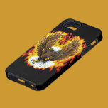 Fiery Patriotic Bald Eagle Case Mate Iphone Cases casemate cases