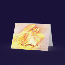 Fiery Phoenix Greeting Card cards