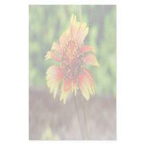 Fiery Spindly Flower Stationery