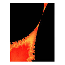 Fiery Stalagmite Postcard