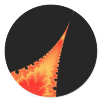 Fiery Stalagmite Stickers