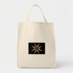 Fiery Starbust Fractal Art Bag