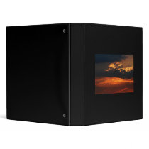 Fiery Sunset Binder