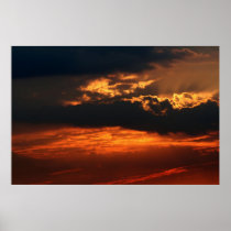 Fiery Sunset Print