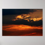 Fiery Sunset Print posters