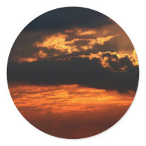 Fiery Sunset Sticker