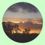 Fiery Sunset stickers