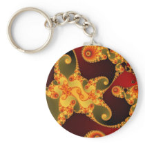 Fiery Tentacles Keychain