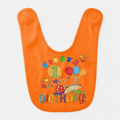 Fiesta 1st Birthday Bib