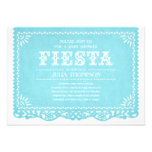 Fiesta Baby Shower Invitations