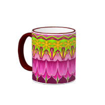 Fiesta Border Cup mugs