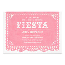 Fiesta Bridal Shower Invitations