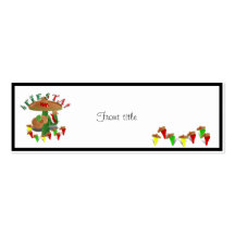 Fiesta Cactus w/Sombrero & Guitar Business Card Template