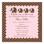 Fiesta de bienvenida al bebé del elefante del bebé comunicados personales 
