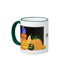 Fiesta de la calabaza taza de café