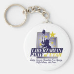 Fiesta libertario del logotipo de Utah Llaveros