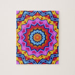 Fiesta Mandala Jigsaw Puzzle Fiesta Mandala Jigsaw Puzzle