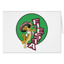 Fiesta mexicana tarjeta