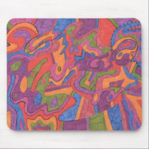 Fiesta, Original Abstract mousepads by RLMdesignes Fiesta, Original Abstract mousepads