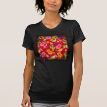 Fiesta Party Sombrero Limes Guitar Maraca Saguaro T Shirt