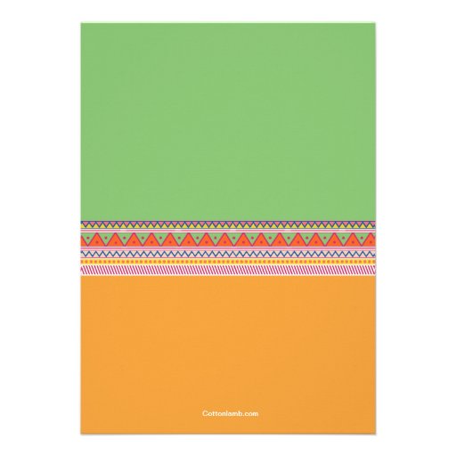 Fiesta Photo Invitation