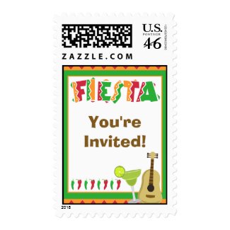 Fiesta Postage Stamps stamp