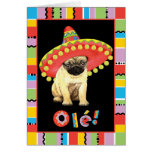 Fiesta Pug Card