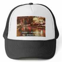 Fiesta ~ River Walk San Antonio Texas Trucker Hats