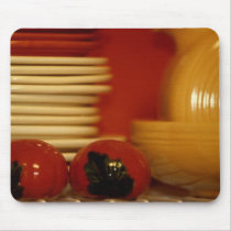 Fiesta Stacked Plates with Tomato S&P mousepads