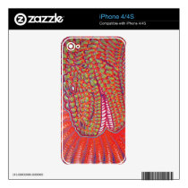 Fiestaraptor iPhone 4/4S Skin skins