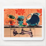 Fiestaware and the Kitchen Sink Mouse Pad