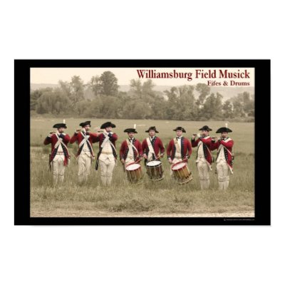 Fife & Drum at Berkeley Plantation Print by fieldmusick