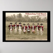Fife & Drum at Berkeley Plantation Print