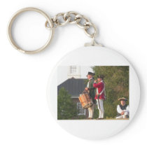 Fife & Drum over the Fort Keychains