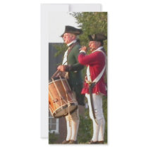Fife & Drum over the Fort Full Color Rack Card