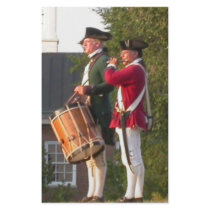 Fife & Drum over the Fort Customized Stationery