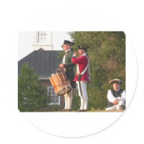 Fife & Drum over the Fort stickers by customthreads Fife & Drum over the Fort stickers