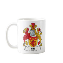 Fife Family Crest mugs