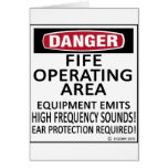 Fife Operating Area Greeting Card