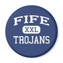 Fife - Trojans - High School - Tacoma Washington magnets