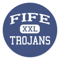 Fife - Trojans - High School - Tacoma Washington stickers by customteamsportswear Fife - Trojans - High School - Tacoma Washington stickers