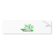 Fife Washington City Classic Bumper Stickers