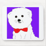 Fifi Le Bichon Frise Mousepads