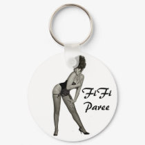 FiFi Paree Photo Keychain Burlesque Stripper
