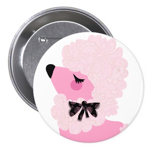 Fifi Pink Poodle Pin