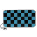 Fifies Blue Checked Ipod Speaker