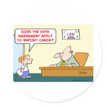 fifth amendment report cards stickers by rexfmay fifth amendment report cards stickers