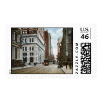 Fifth Ave. and Wood Street Postage Stamp