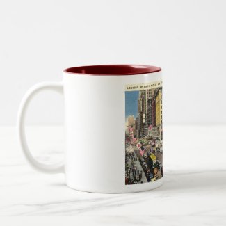 Fifth Ave., New York City Vintage mug