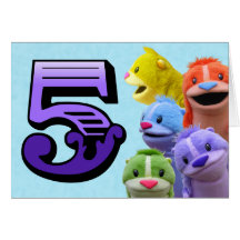Fifth Birthday Card